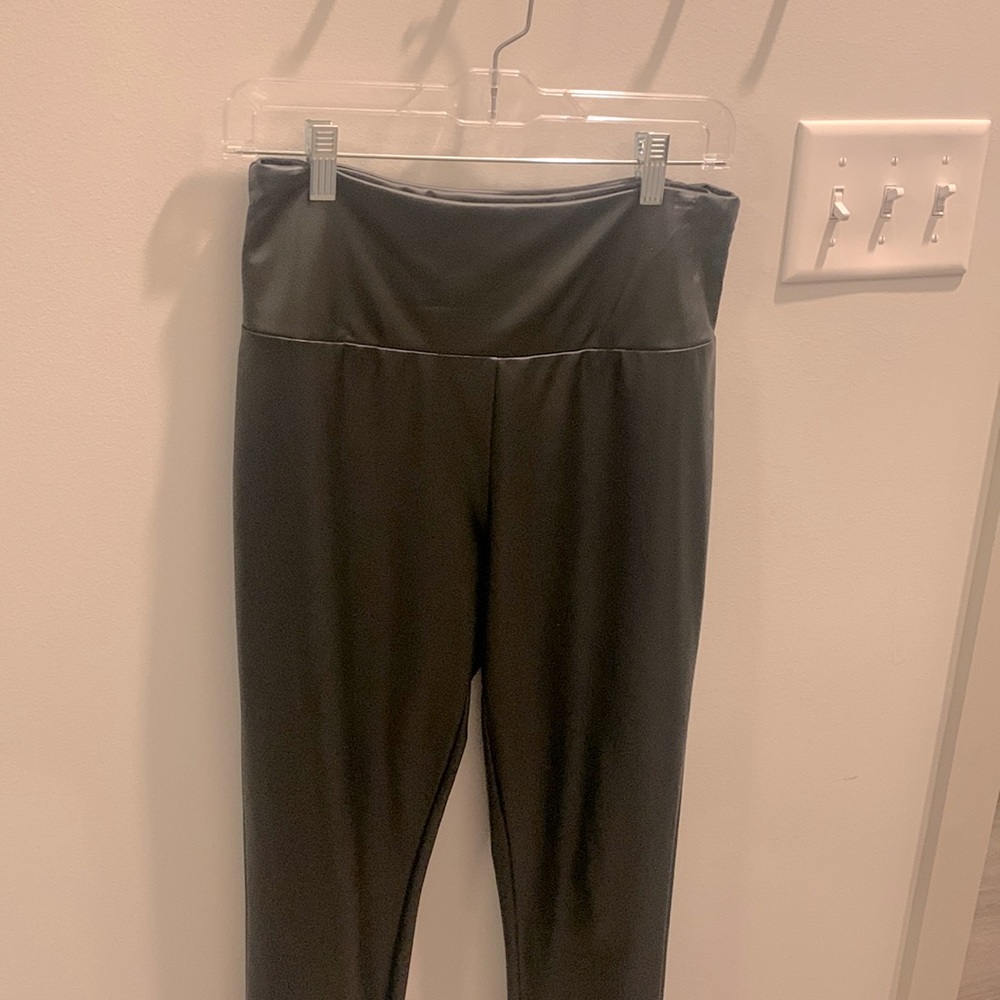 Black Leather Pants